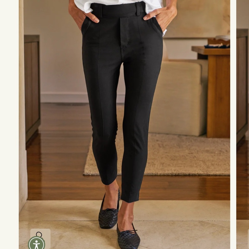 Frank & Eileen Billion Dollar Pants Murphy Black Size Medium